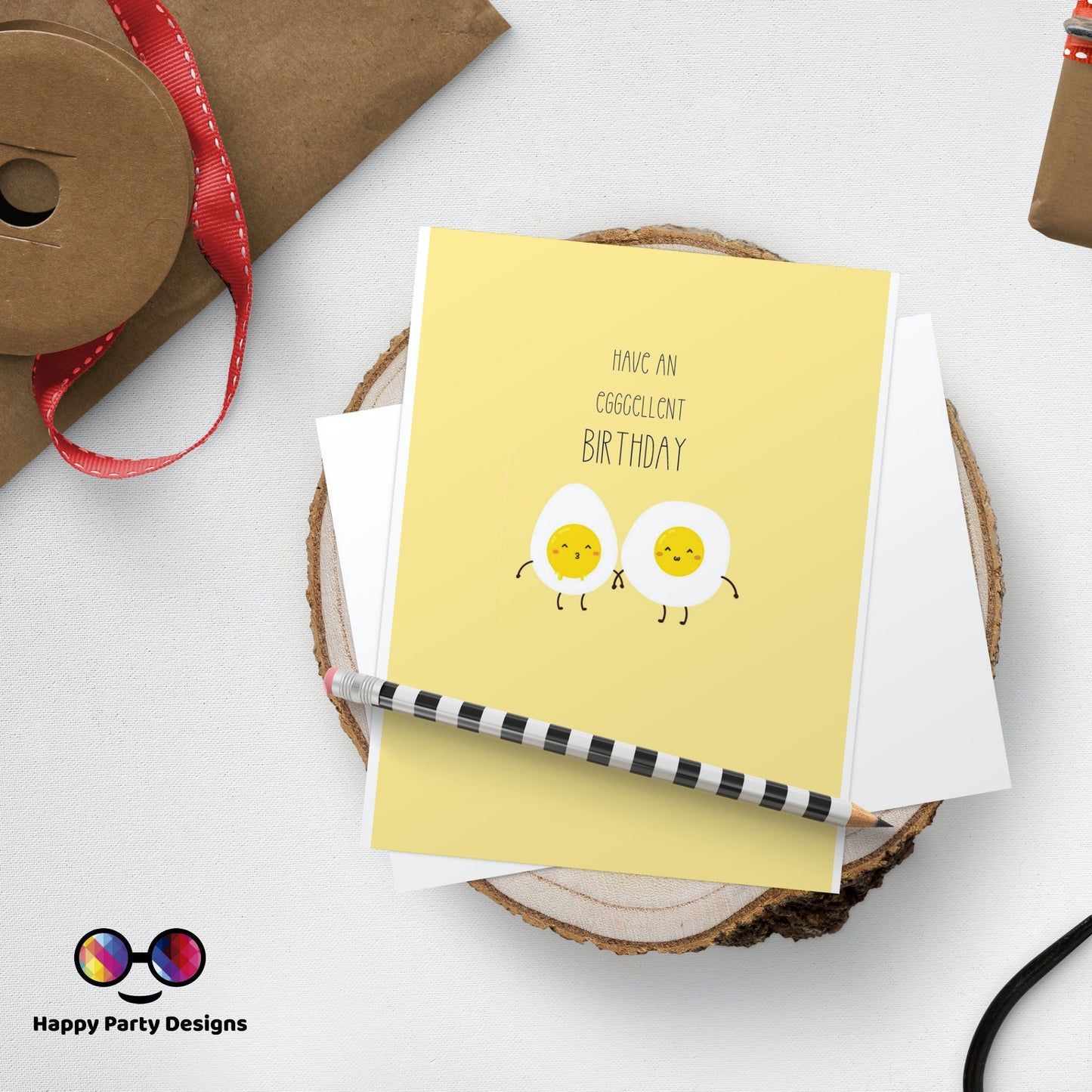 Happy Birthday greeting card | Printable Birthday Card | Happy Birthday Card | Instant Download | Have and eggcelent birthday | Cheerful
