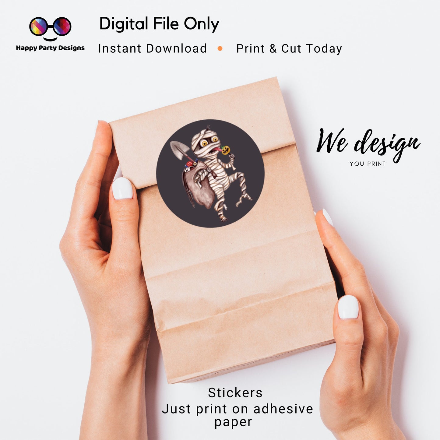 Halloween Cupcake toppers | Halloween Party Decoration | Cupcake Toppers | Instant Download | Digital | Halloween Party | Halloween decor