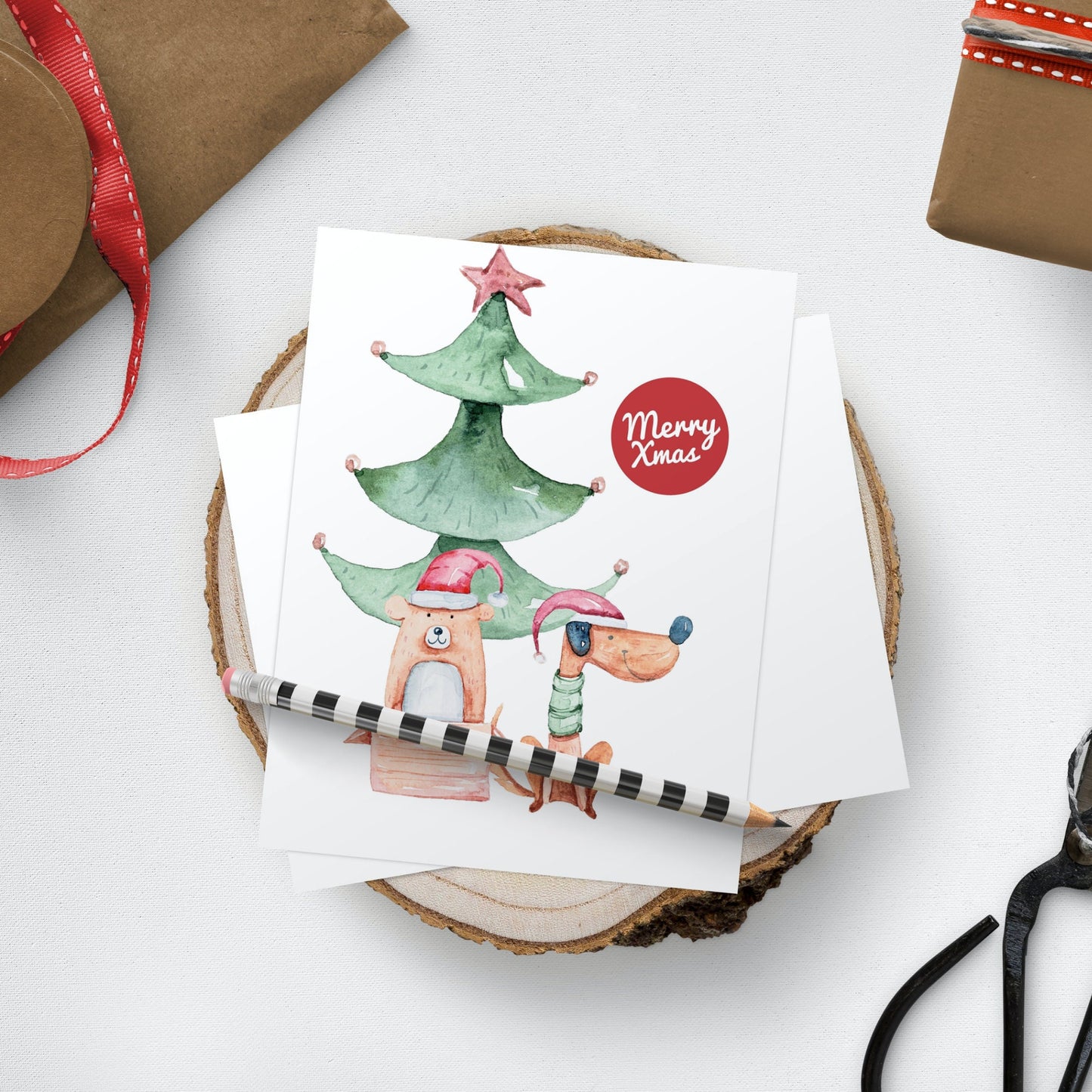 PRINTABLE Christmas card | Christmas Card | Holiday Card | Merry Xmas | Instant Download