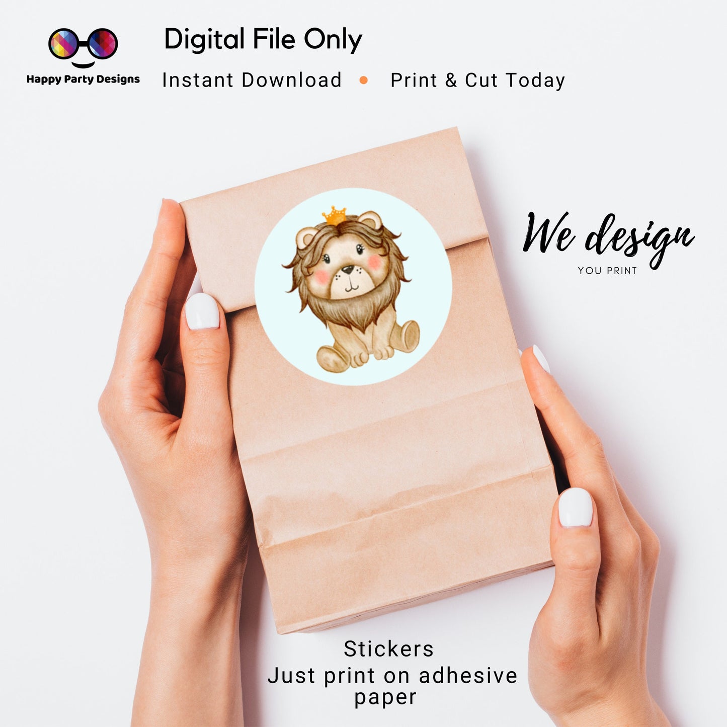 Jungle animals blue Cupcake toppers | Baby Shower | Cupcake Toppers | Instant Download | Digital | Baby Shower Boy | Safari animals blue