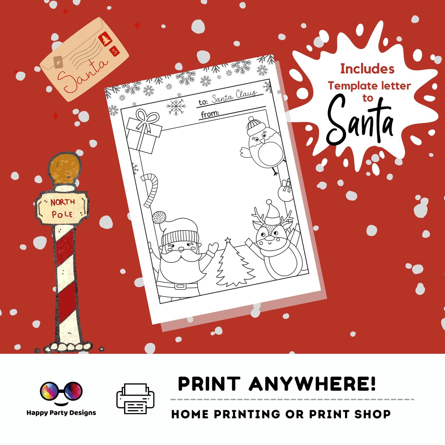 Christmas Kids Activity Book | Coloring book for Christmas | Printable Activity Book Holidays | Kids Keepsake
