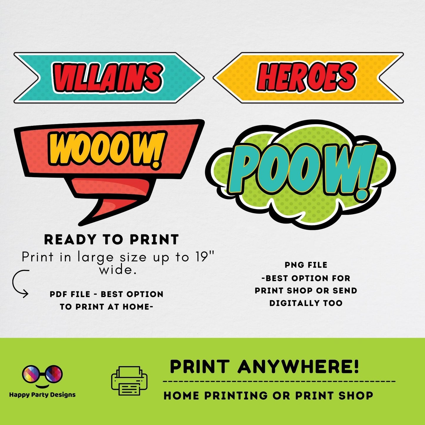 Editable Superhero Party Welcome Sign | Superhero Party Printable Sign | Superhero Signs | Instant Download editable on line #K171