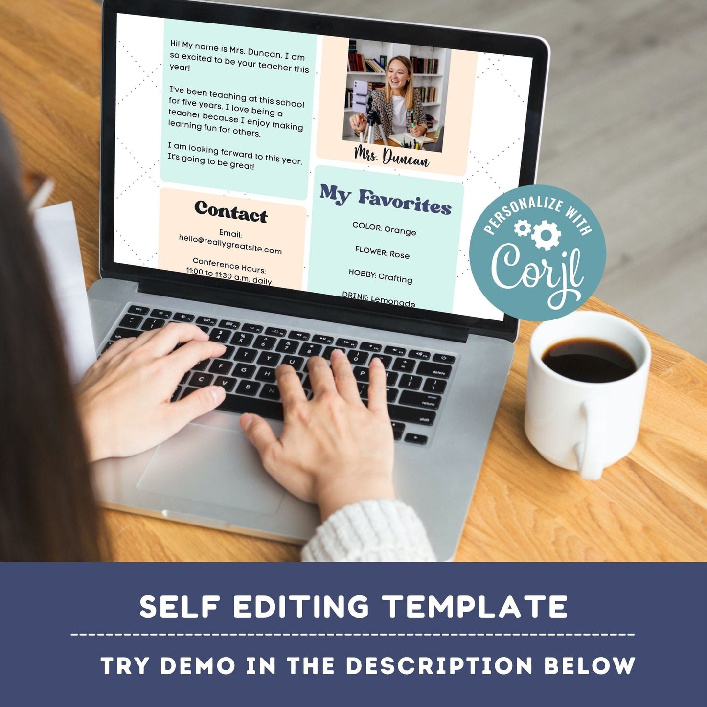 Editable Meet the Teacher modern Templates bundle | Meet the Teacher Templates Back to School Welcome Letter Printable Meet the Teacher #S2