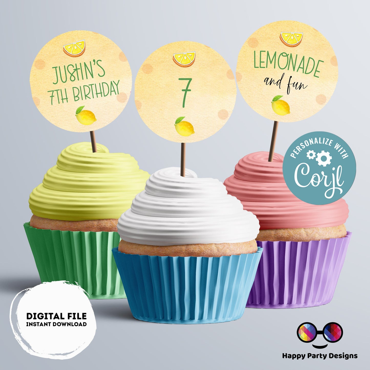 Lemonade Invitation bundle | lemonade Invite | Lemonade Party Invitation | Garden Invite | Lemonade Stand Invitation Girl birthday #K101