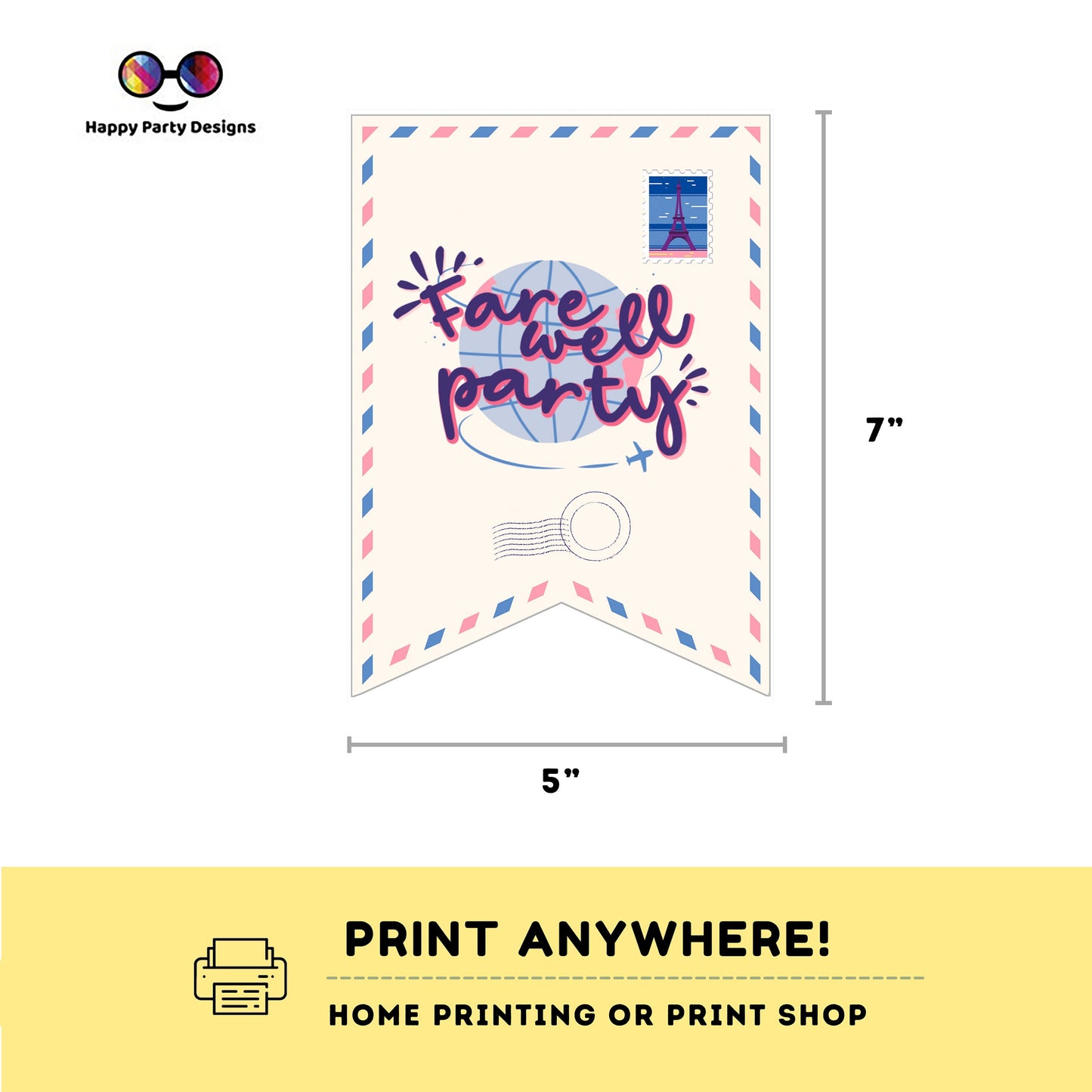 Farewell | Adventure awaits Banner | Farewell party | banner | Bridal party | Pink Banner | Going Away Party | Moving Party #A8