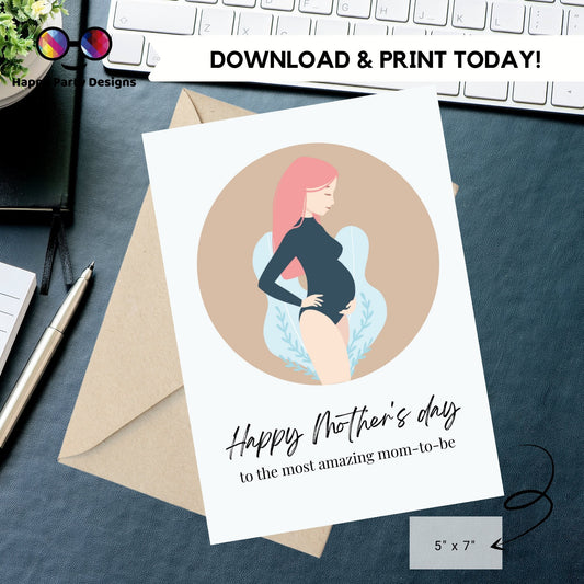 Mothers day Card | Mom Card | Happy mothers day card | Mom Card | for sister |  best friend | Instant Download