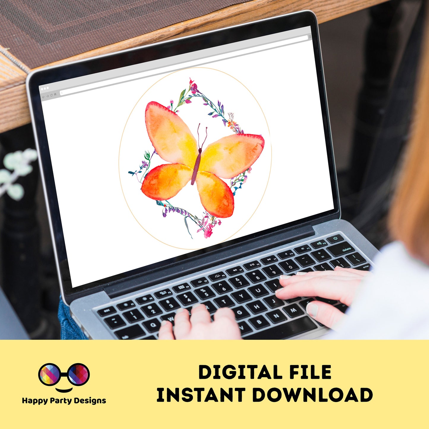 Wildflower cupcake toppers | Instant download | Little Wildflower | Garden Birthday Party | Whimsical Spring | Meadow Birthday Party #K73