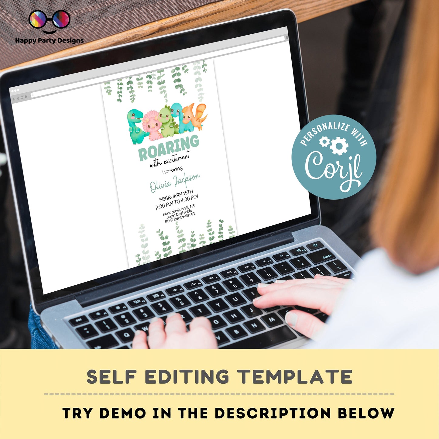 Dinosaur Baby Shower Invitation | Dinosaur Baby Shower | Dino Invite | Dinosaur Invitation | Dino Baby Shower | neutral gender shower #B15