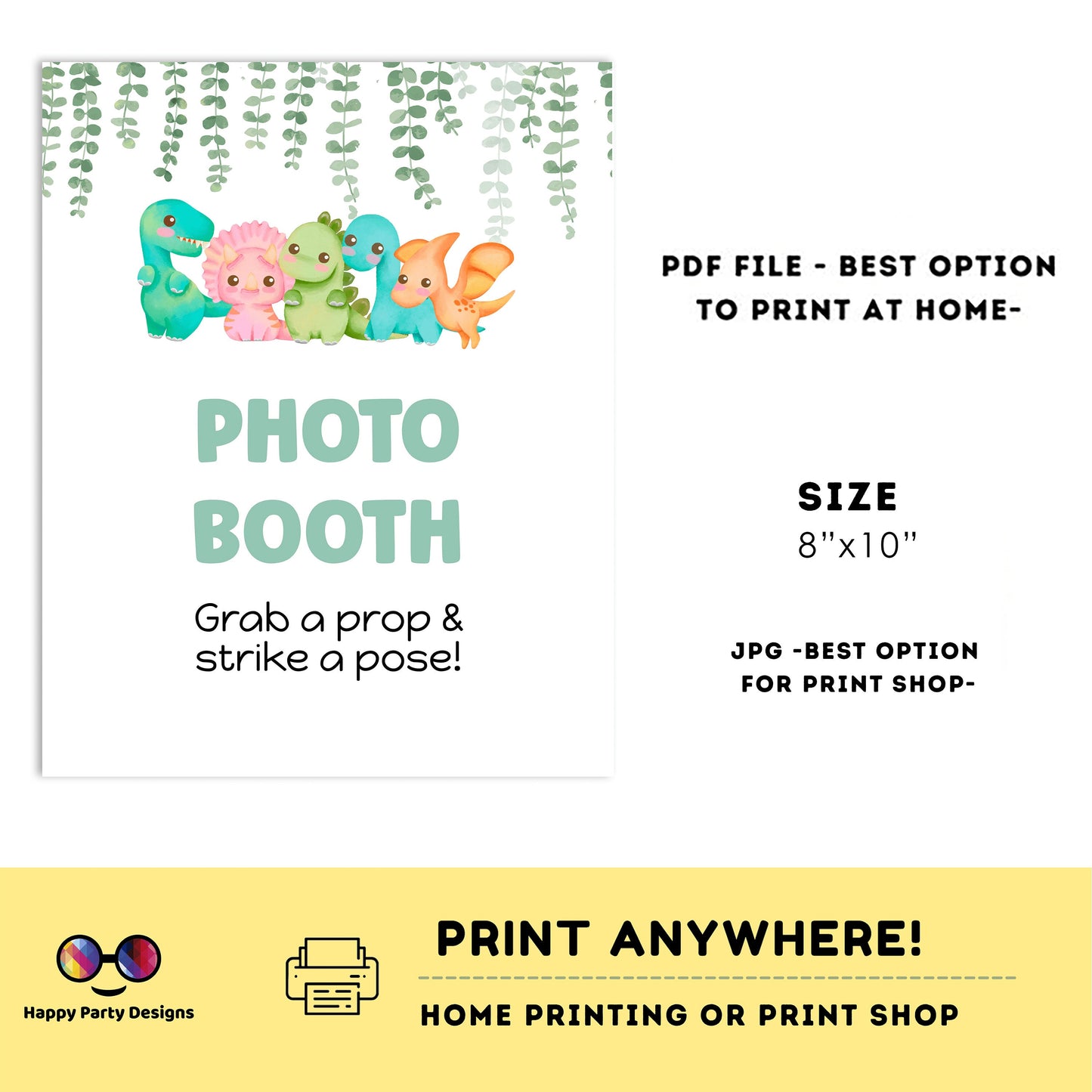 Editable dinosaur baby shower Sign | neutral gender shower | baby shower Decorations | Boy | Dino buffet Sign | baby boy | dino shower #B15