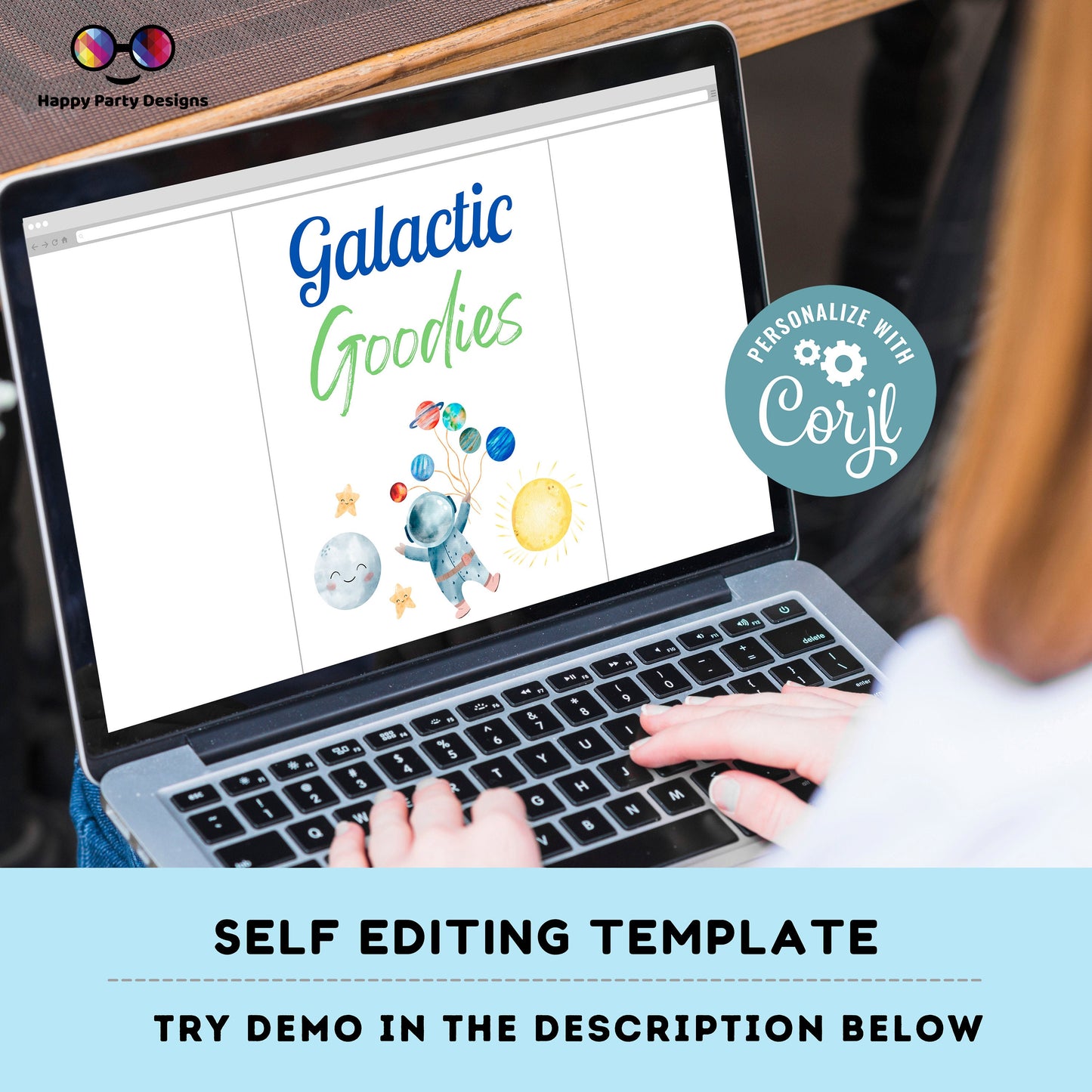 Editable First Trip Around the Sun Signs (3)  | Outer Space birthday | Astronaut buffet Sign | Outer Space party Sign | Birthday Sign #K5