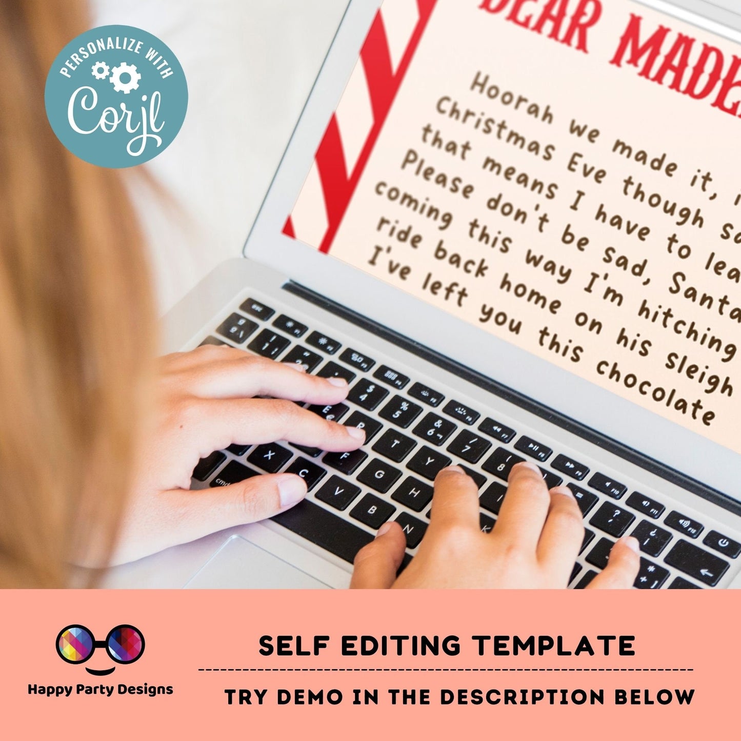 Editable Elf goodbye Tag | Elf Hot Chocolate Bomb Gift Tag | Goodbye for Now tag Instant Download #A43