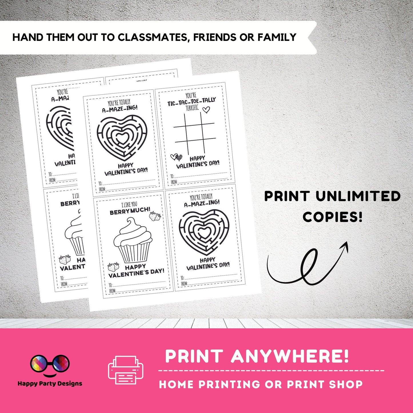Valentines Printable Coloring Cards INSTANT DOWNLOAD Set of 4 | Valentines Coloring Activity | Valentines activity | Valentines for kids