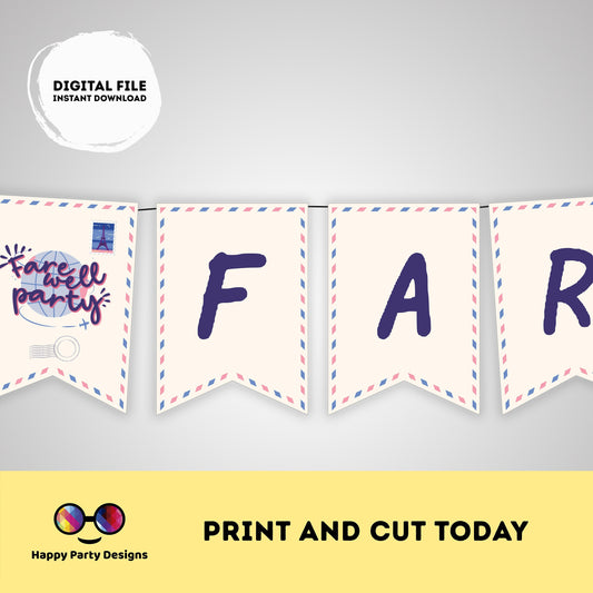 Farewell | Adventure awaits Banner | Farewell party | banner | Bridal party | Pink Banner | Going Away Party | Moving Party #A8